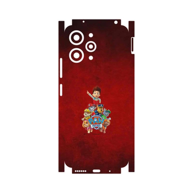 برچسب پوششی ماهوت مدل Paw Patrol-FullSkin مناسب برای گوشی موبایل شیائومی Redmi 12