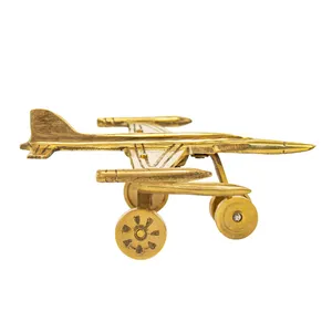 دکوری برنجی مدل هواپیما کد 9600