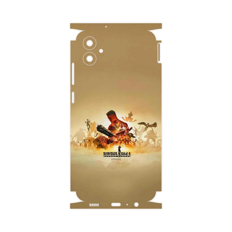 برچسب پوششی ماهوت مدل Serious Sam Game Series-FullSkin مناسب برای گوشی موبایل سامسونگ A04e
