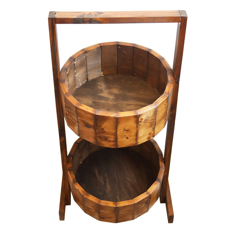 سبد سیب زمینی و پیاز مدل گرد کد 2khoneh-62CM