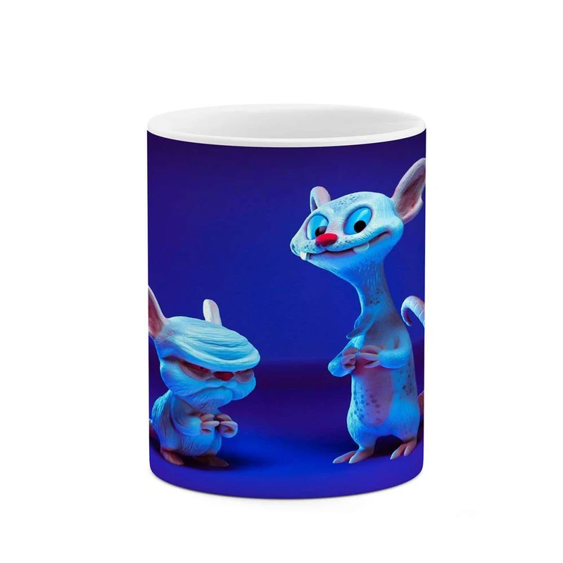 ماگ کاکتی مدل کارتون Pinky And The Brain کد mgh22945