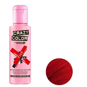 شامپو رنگ مو کریزی کالر مدل 56 رنگ قرمز حجم 100 میلی لیتر