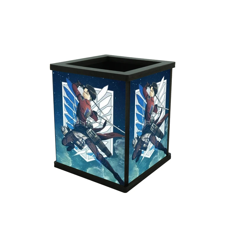 جامدادی رومیزی مدل انیمه Attack on titan لیوای کد 6804642