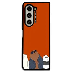 AKAM AMCWSGZFOLD5-BARE BEAR1 Cover For Samsung Galaxy Z Fold 5