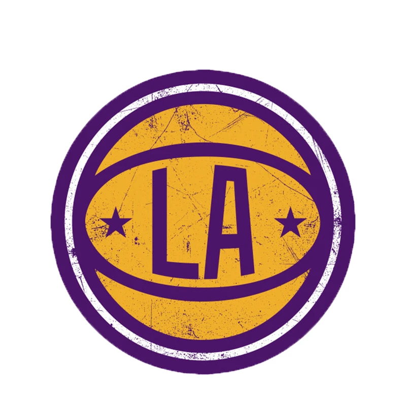 استیکر تزئینی موبایل طرح LA Lakers کد 424