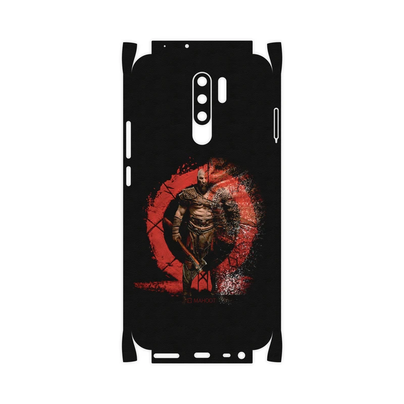 برچسب پوششی ماهوت مدل GOD-OF-WAR-Game-FullSkin مناسب برای گوشی موبایل شیائومی Redmi 9