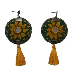 گوشواره سوزن دوزی کد B30
