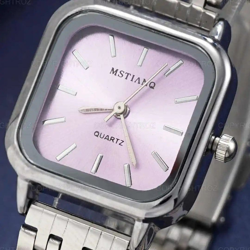 ساعت مچی عقربه ای زنانه مدل استیل_01