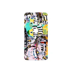 MAHOOT Collage of Teared Paper Cover Sticker for Motorola Moto G5