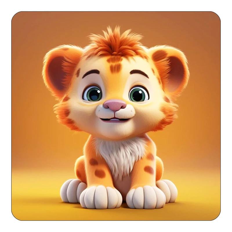 مگنت کاکتی طرح حیوانات کارتونی مدل mp27295