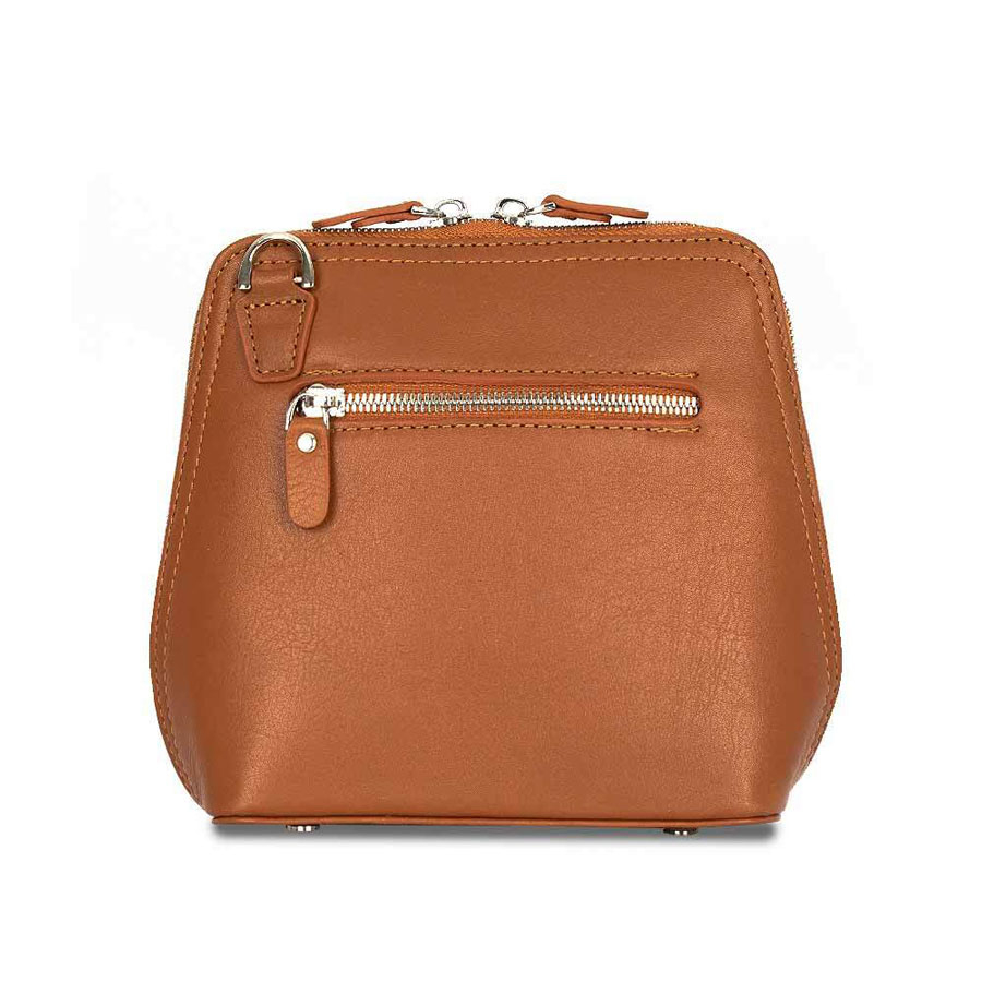 کیف رودوشی زنانه چرم کروکو مدل geloria