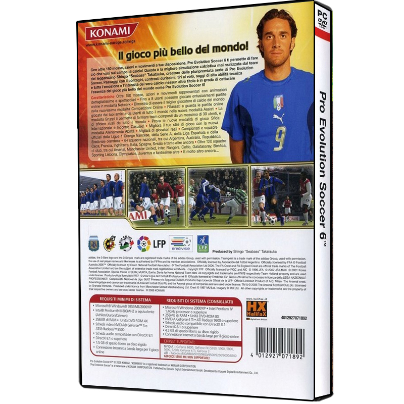 بازی PES 2006 مخصوص PC