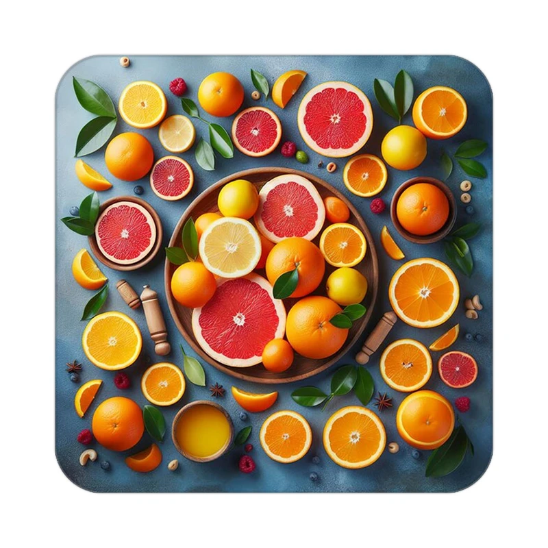 زیر لیوانی کاکتی طرح میوه مدل mp20095