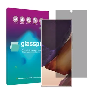 Glass Pro Resistant model privacy screen protector suitable for Samsung Galaxy Note20 Ultra mobile phone