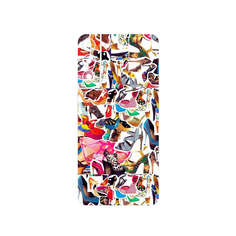 برچسب پوششی ماهوت مدل Collage of High heel Shoes مناسب برای گوشی موبایل سامسونگ Galaxy S22 Plus 5G