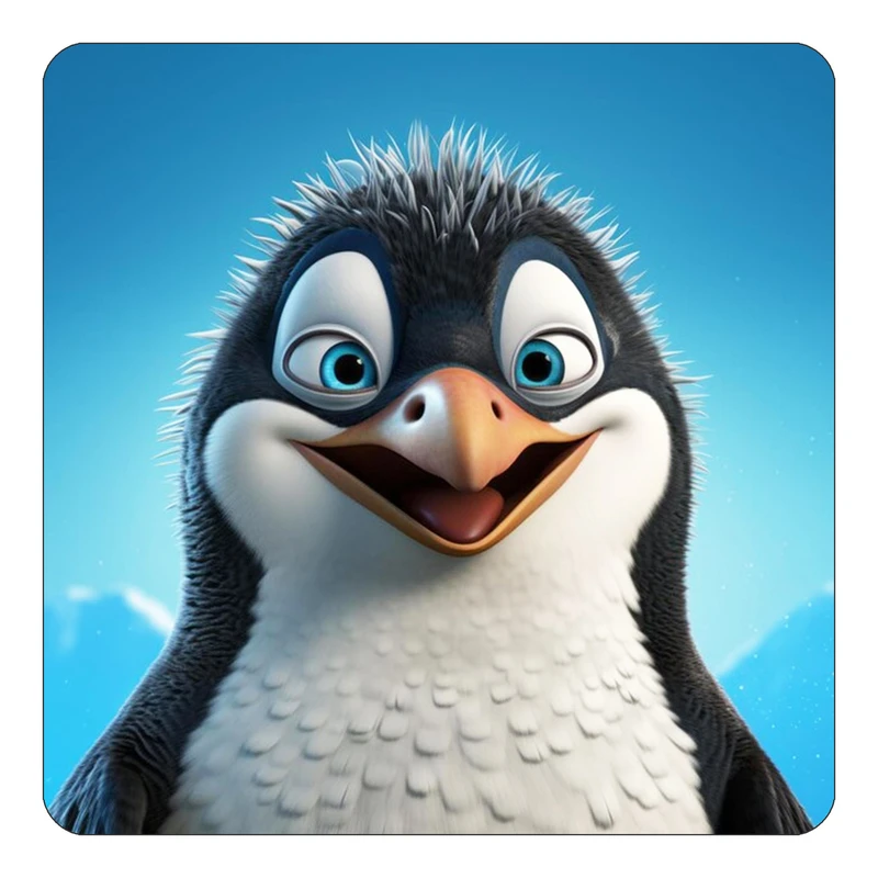 مگنت کاکتی طرح حیوانات کارتونی مدل mp27780