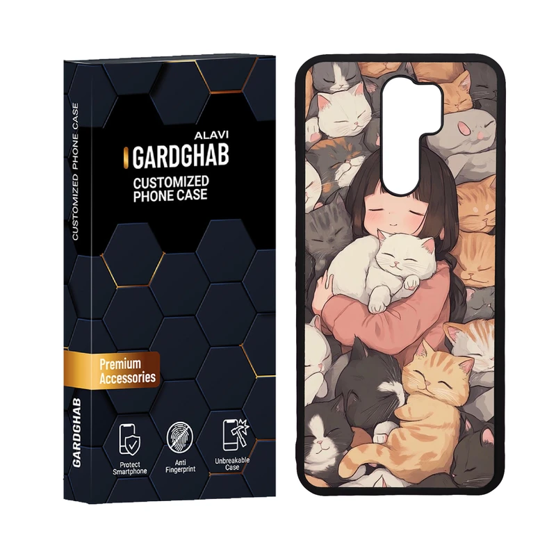 کاور گارد قاب علوی مدل دورژله ای فانتزی مناسب برای گوشی موبایل شیائومی Redmi 9 / Redmi 9 Prime