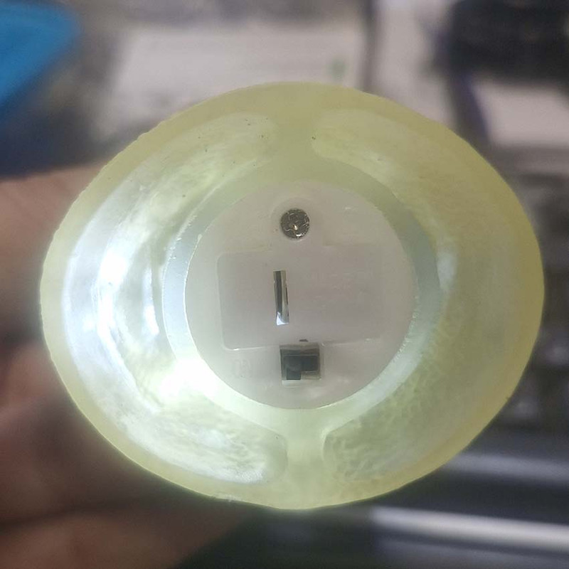 فیگور مدل استیچ چراغدار طرح سفینه ارتفاع 9 سانتی متر