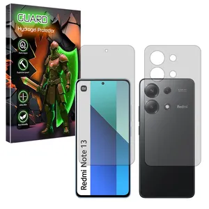 Guard Tough model matte screen protector suitable for Xiaomi Redmi Note 13 4G mobile phone Along with the phone back protector 