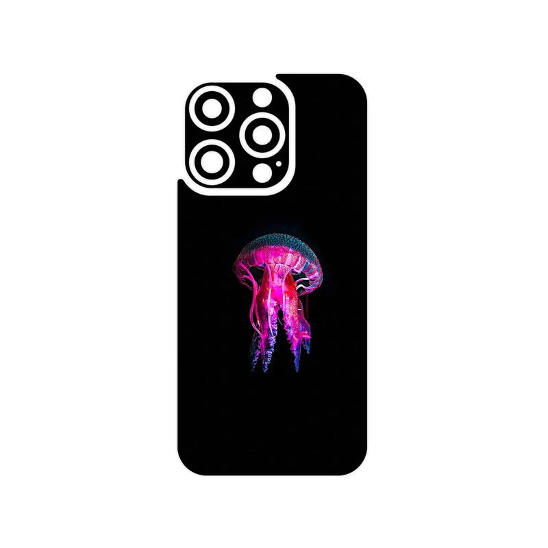 برچسب پوششی ماهوت مدل jellyfish مناسب برای گوشی موبایل اپل iPhone 15 Pro