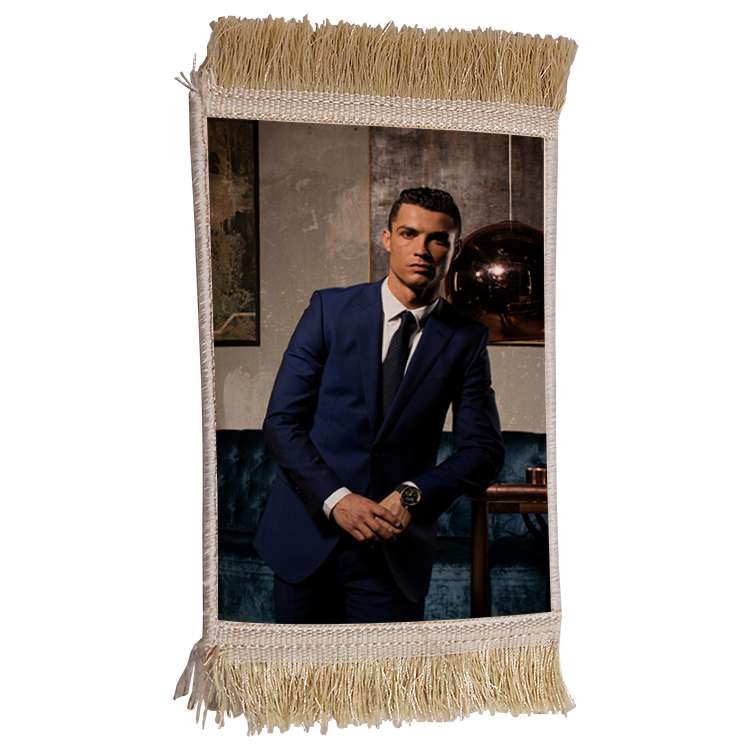 فرش ماشینی دیوارکوب مدل رونالدو کد 400