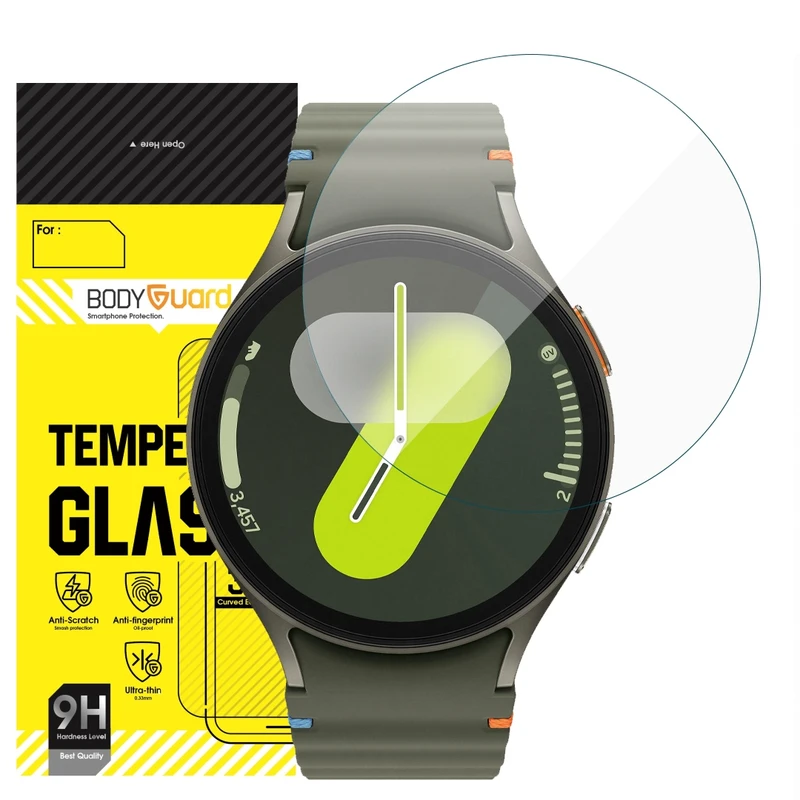 محافظ صفحه نمایش شیشه ای بادیگارد مدل GW مناسب برای ساعت هوشمند سامسونگ Galaxy Watch 7 44 mm