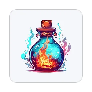 زیر لیوانی کاکتی طرح هری پاتر Harry Potter مدل mp43711