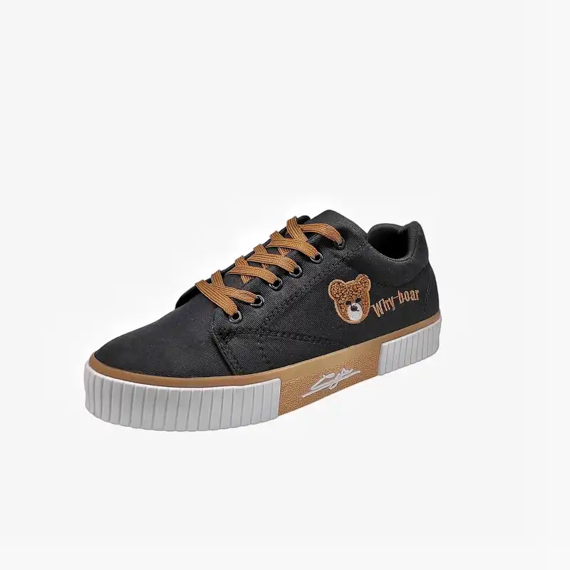 کفش دخترانه مدل خرسی رنگ مشکی