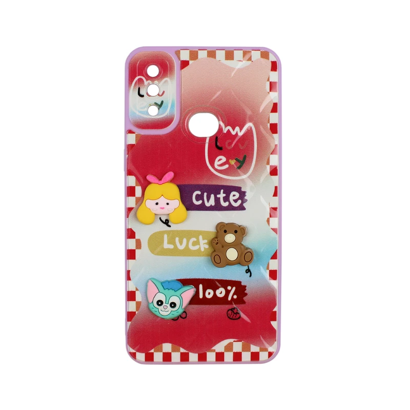کاور مدل cute sticker مناسب برای گوشی موبایل سامسونگ Galaxy A10S