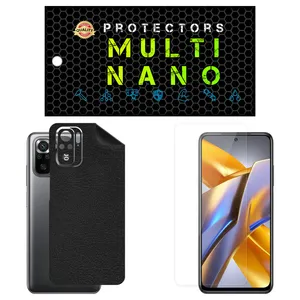 Multi Nano X-SFL Screen Protector For Xiaomi Poco M5S with back skin