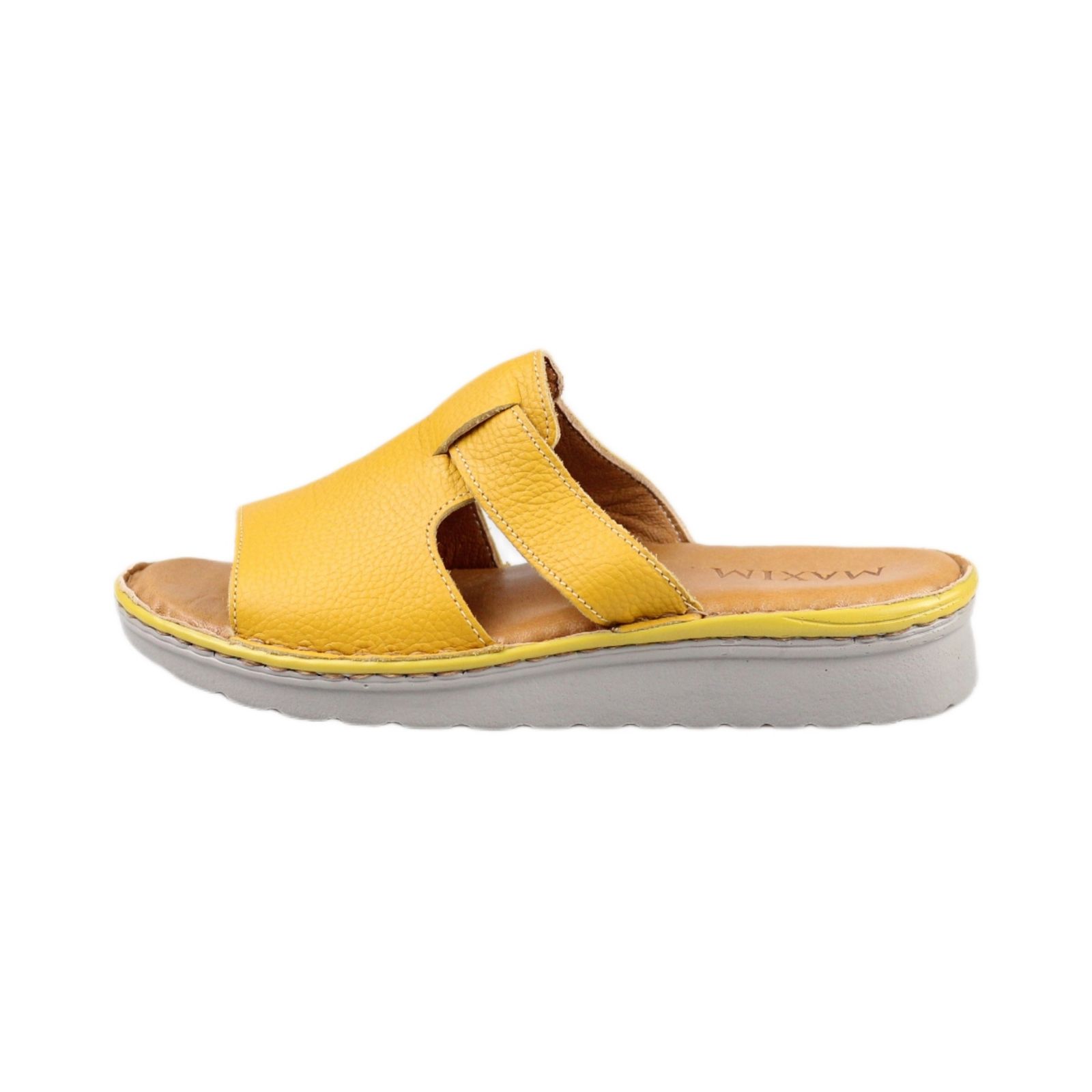 دمپایی زنانه مدل ماکسیم چرم طبیعی 002 - - 1