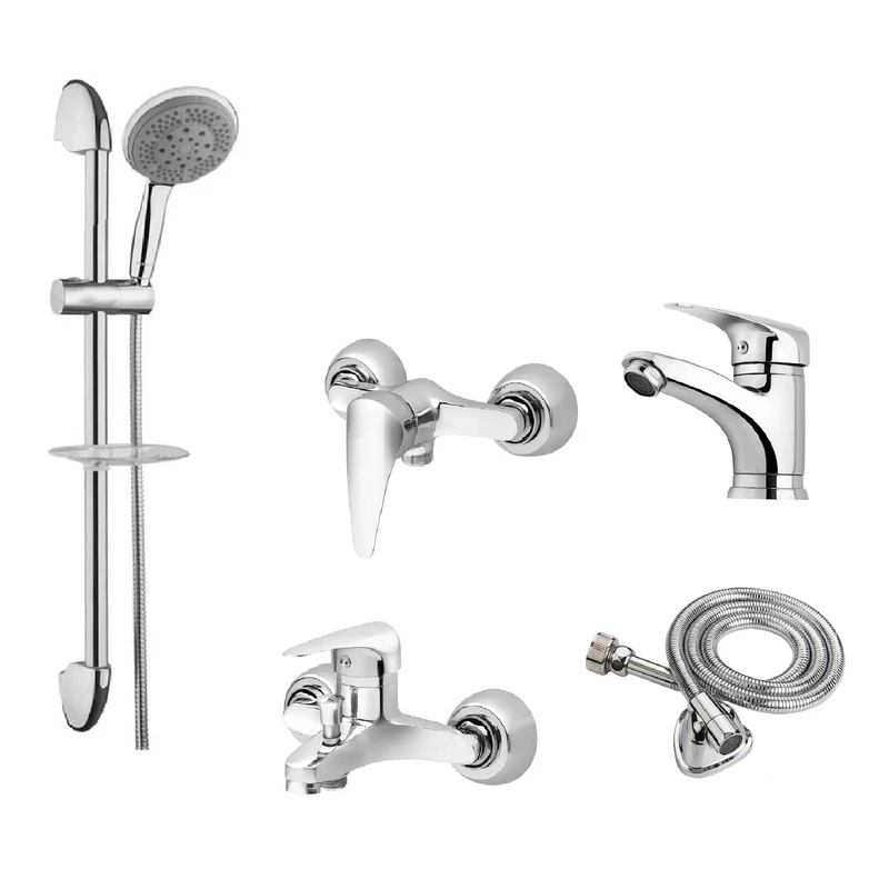 ست شیرآلات حکمت نشان مدل ایتالیا K مجموعه 5 عددی