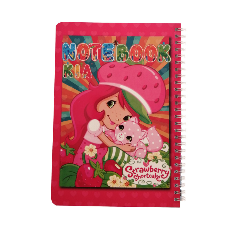 دفتر مشق کیا مدل توت فرنگی 50 برگ