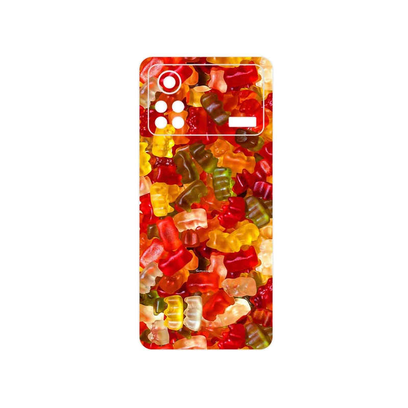 برچسب پوششی ماهوت مدل Gummi candy 1 مناسب برای گوشی موبایل شیائومی Poco X4 Pro 5G