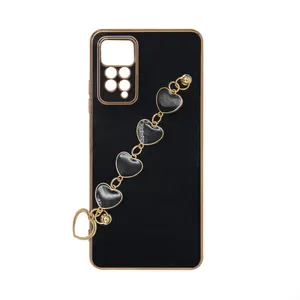 کاور مدل زنجیری طرح قلب مناسب برای گوشی موبایل شیائومی NOTE 11 PRO