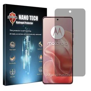 Nano tech Hydrogel model privacy Screen Protector for Motorola Edge 60 Fusion mobile phone