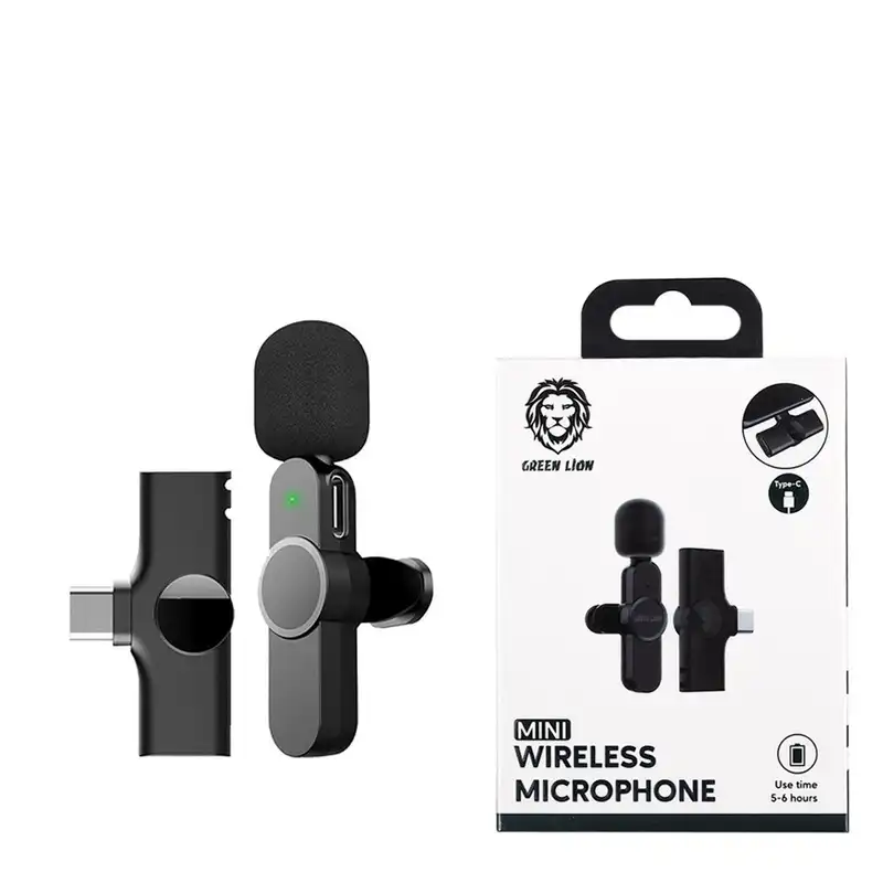 میکروفن یقه‌ای گرین لاین مدل GNWIRTYCBK