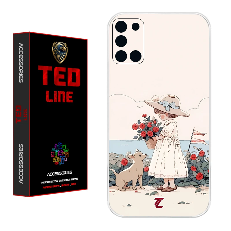 کاور تدلاین طرح دختر کد 1208 مناسب برای گوشی موبایل سامسونگ Galaxy A31