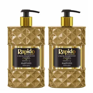 مایع دستشویی راپیدو مدل Euphoria gold حجم 500 میلی لیتر مجموعه 2 عددی