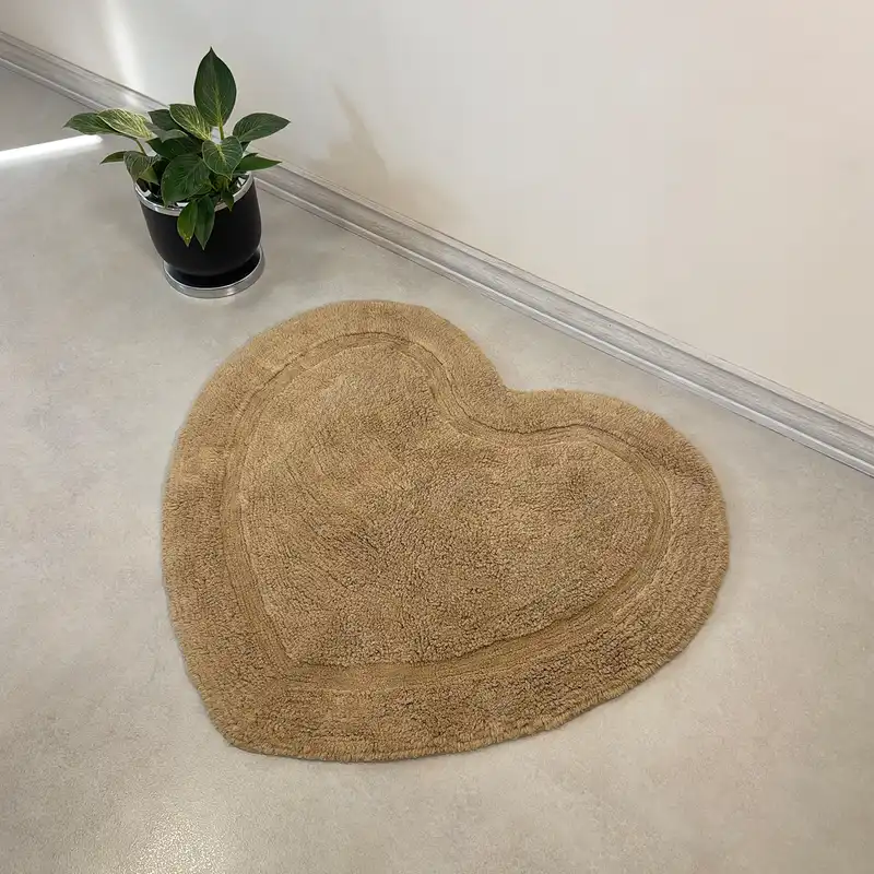 پادری طرح قلب سایز 95×90 سانتی متر