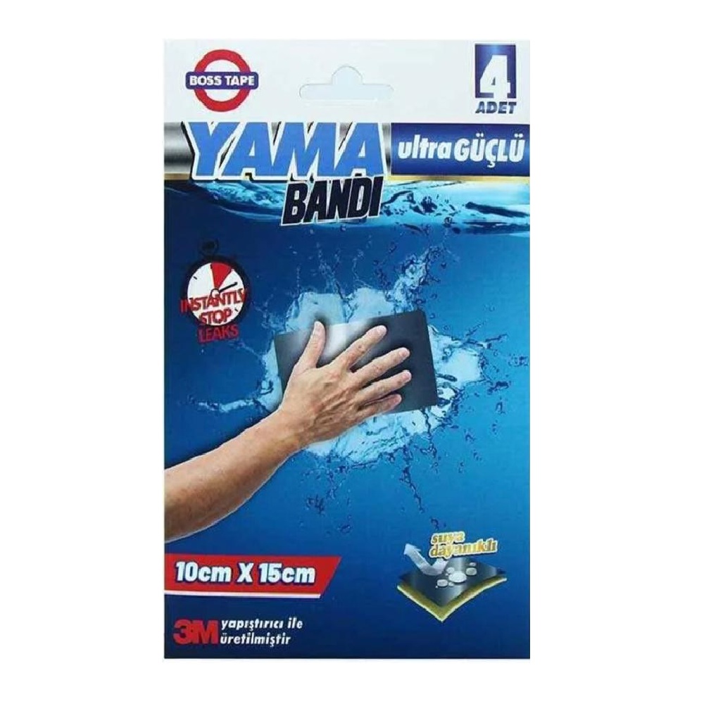 چسب ضد آب قدرتی بوس تیپ مدل Yama 22 بسته  4 عددی