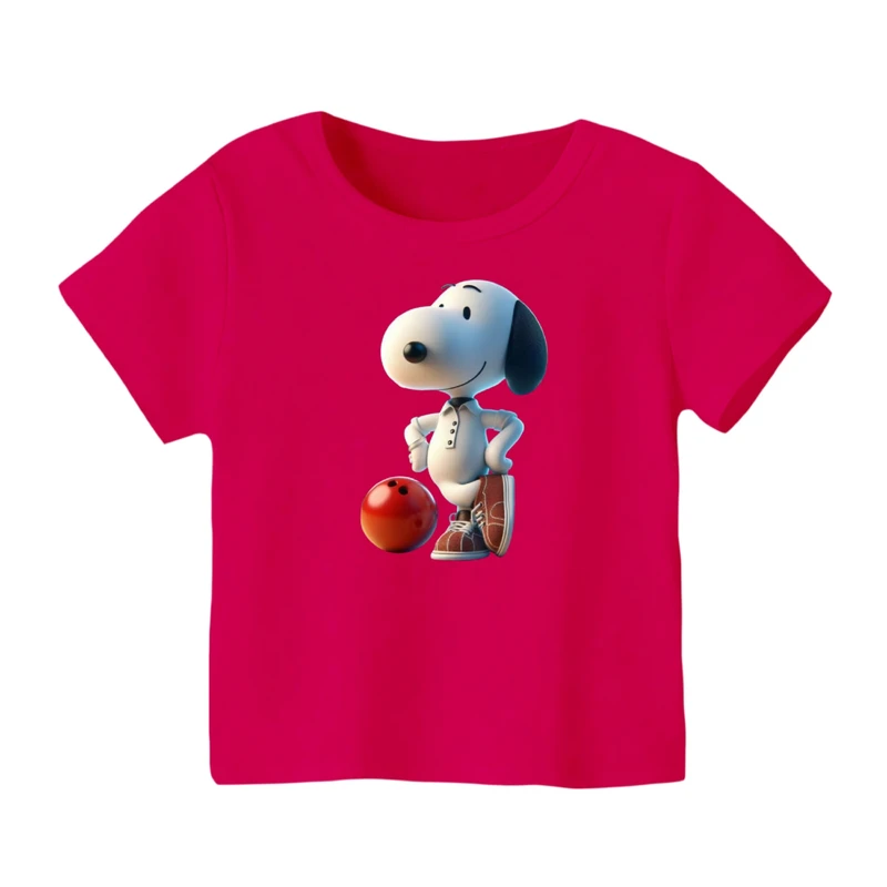 تی شرت آستین کوتاه بچگانه مدل اسنوپی کد ۱۵