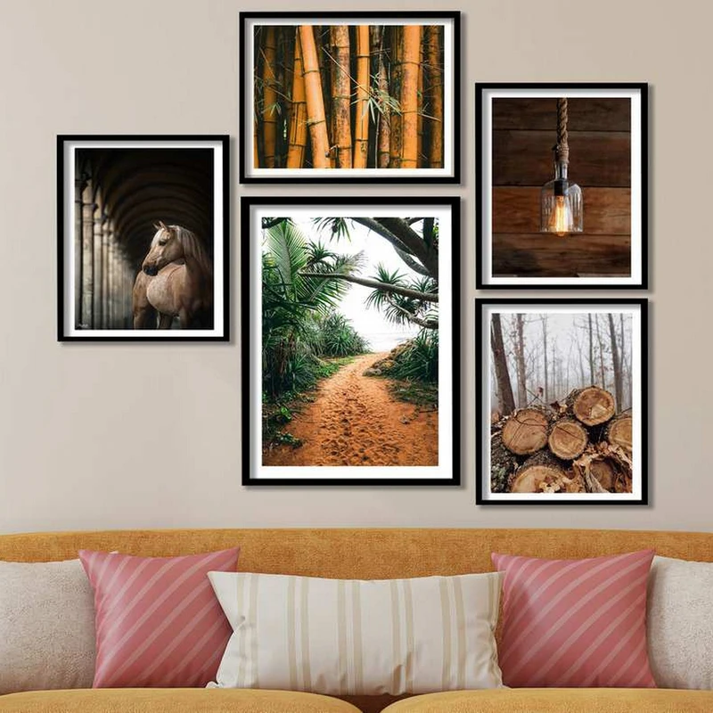 تابلو بکلیت مدل مدرن کد 368 بسته 5 عددی