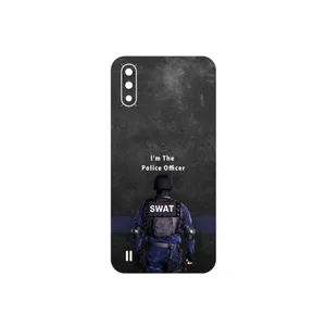 MAHOOT Police Officer Cover Sticker for Samsung Galaxy A01