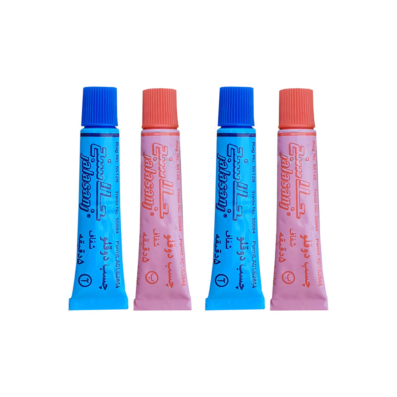 چسب دوقلو جلاسنج مدل SUPER-POWER2 وزن 18 گرم بسته 2 عددی چسب دوقلو جلاسنج مدل SUPER-POWER2 وزن 18 گرم بسته 2 عددی