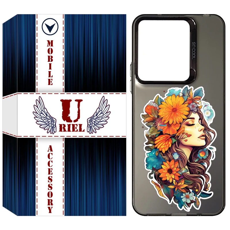 کاور یوریل مدل SCL کد 52 طرح دختر مناسب برای گوشی موبایل شیائومی Redmi 13 4G / 13 5G