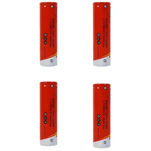 باتری لیتیوم یون مدل ZHY INR 18650 ظرفیت 2200 میلی آمپر ساعت بسته 4 عددی