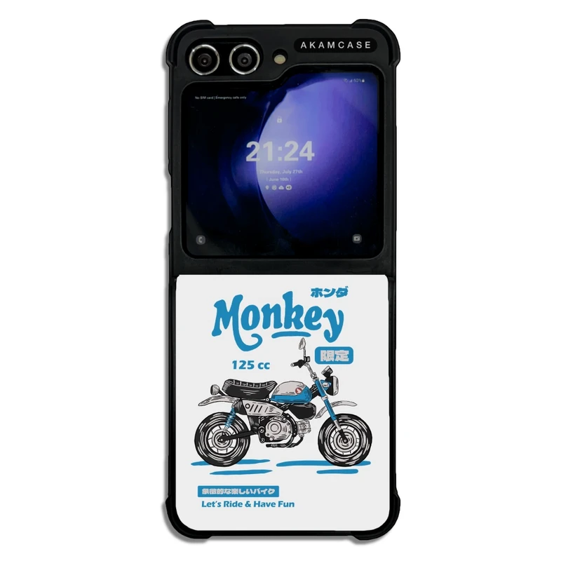 کاور آکام مدل AMC-WSGZFLIP5-MOTORCYCLE-21مناسب برای گوشی موبایل سامسونگ Galaxy Z Flip 5