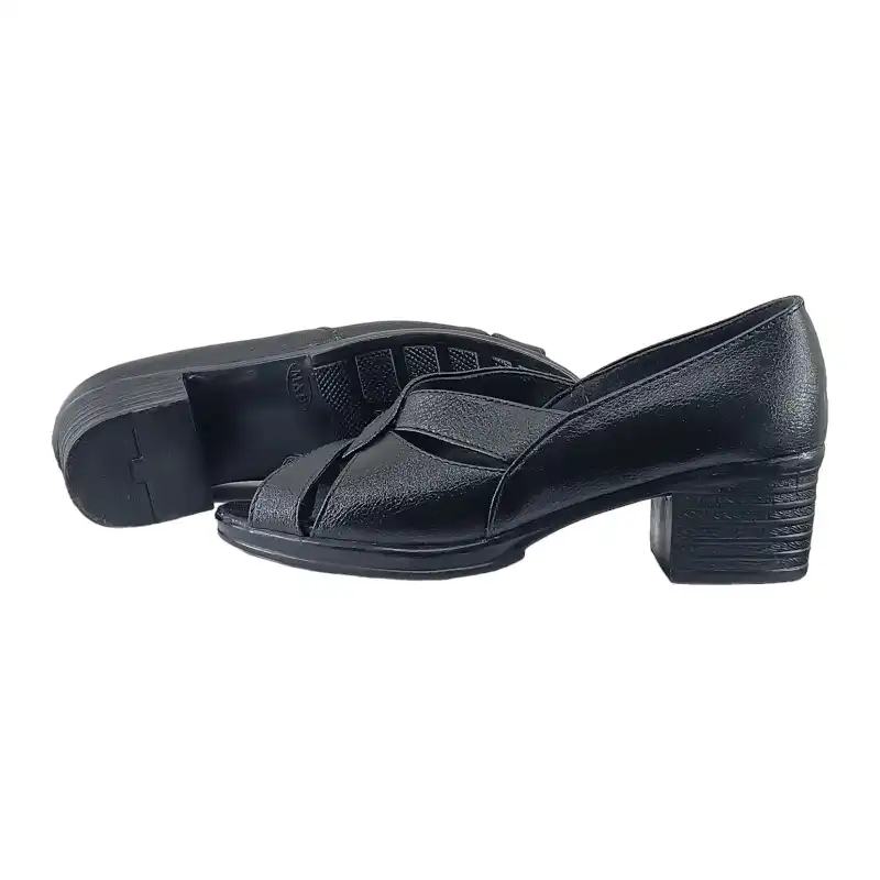 صندل زنانه مدل نگار رنگ مشکی