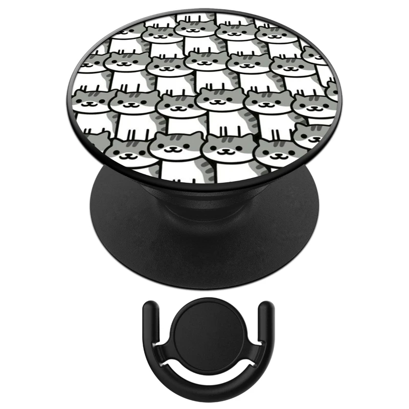 پایه نگه دارنده گوشی موبایل پاپ سوکت آکام مدل APSC01809 به همراه پاپ کلیپ